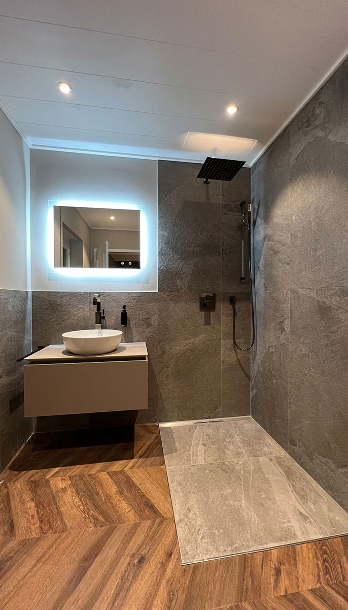 Bad-Renovierung Dusche Flensburg nachher 1