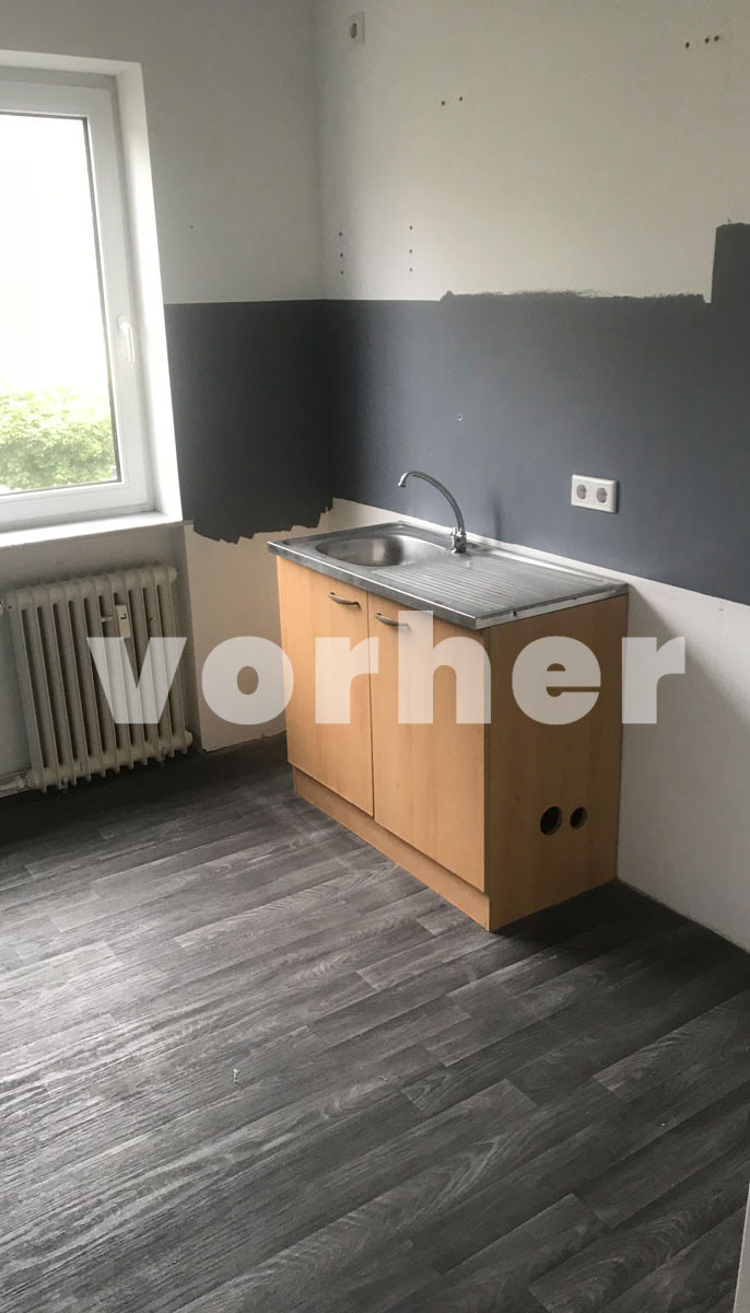 Sanierung Mietswohnung Flensburg küche vorher 2